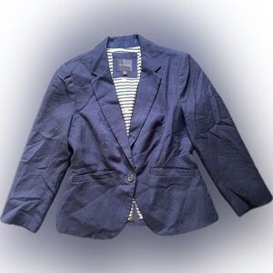The Limited Dark Blue Blazer